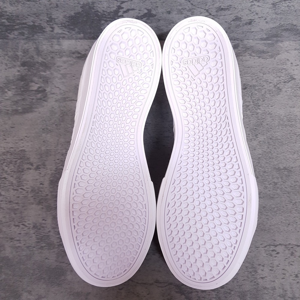 ADIDAS Bravada 2.0 Mid Platform Sneaker Skateboarding Shoes Womens 10 White - Picture 5 of 5